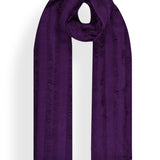 Fringe Stripe Stole in Merino