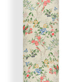 Parrots and Butterfly Print in Wool Silk