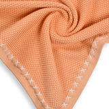Coral Baby Blanket in Cotton
