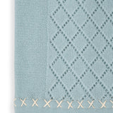 Cable Diamond Baby Set in Cashmere