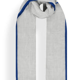 Cashmere Gauze Stole with Knitted Selvedge in Cashmere