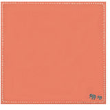 Trunk March Text Knit Blanket in Cotton