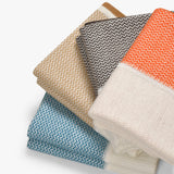 Coral Pop Duo Blanket in Cashmere Blend